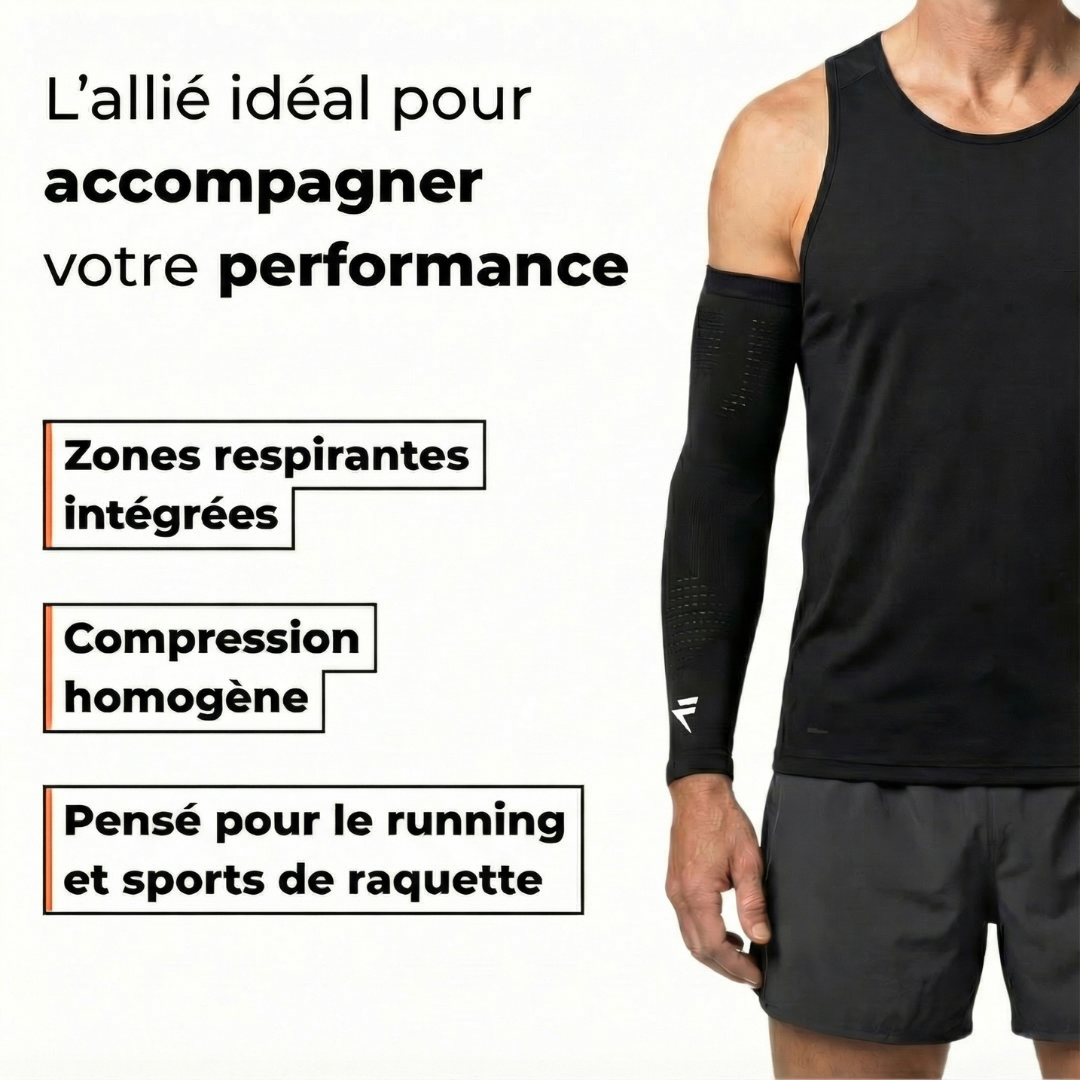 Manchon de compression pour bras