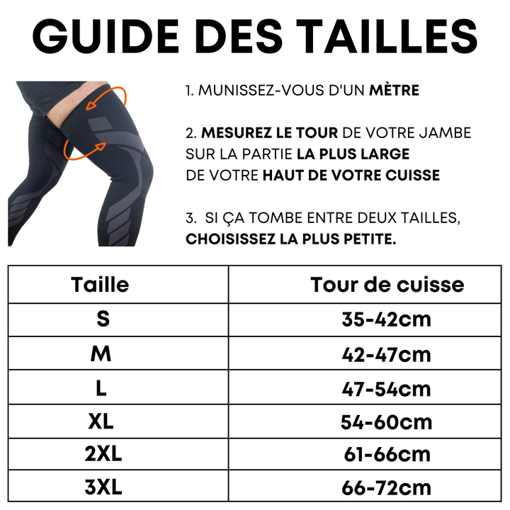 Maintiens de compression V2 pour Genoux et Jambes