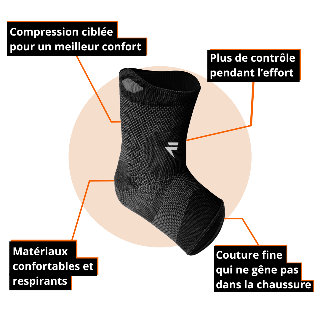Suporte de Compressão para Tornozelos V3