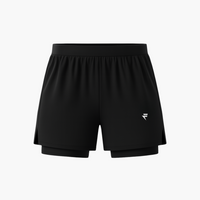 Short 2 en 1 avec compression intégrée